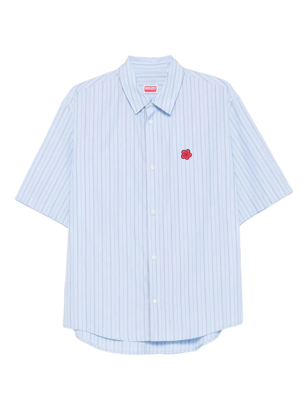 Полосатая рубашка с вышивкой KENZO, синий
Полосатая рубашка с вышивкой KENZO, синий