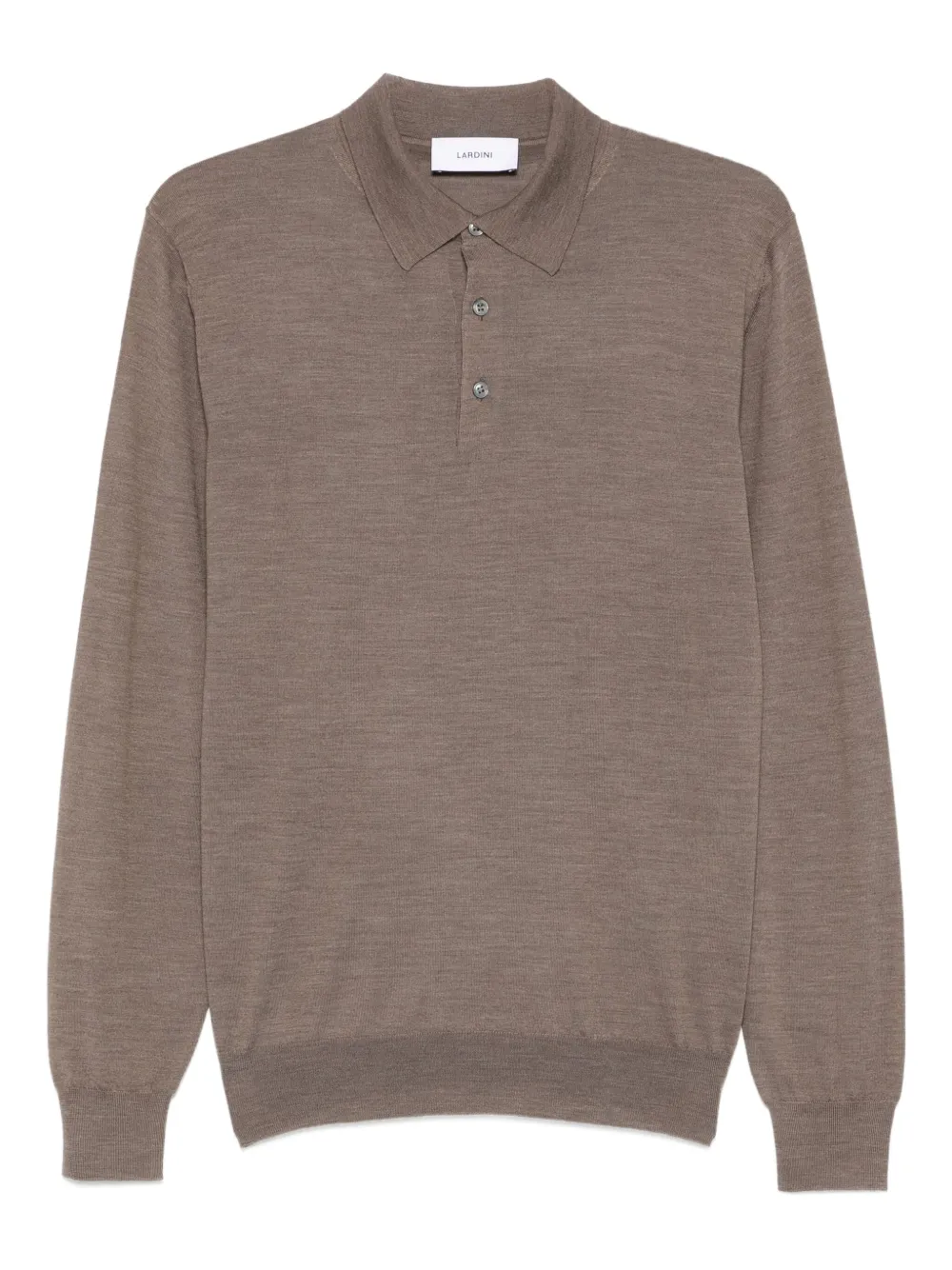 Рубашка-поло с длинными рукавами Lardini, коричневый
Рубашка-поло с длинными рукавами Lardini, коричневый