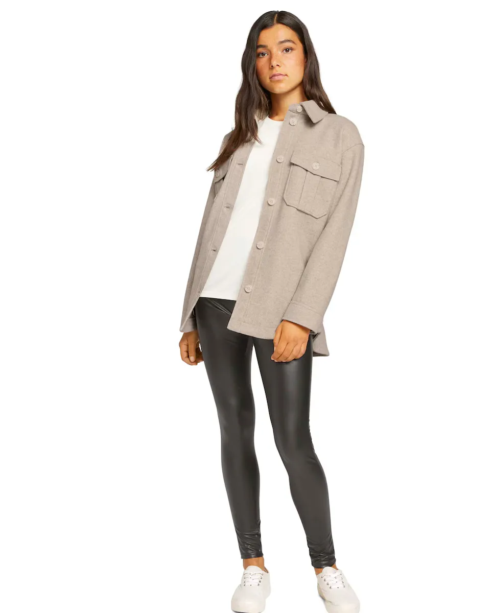 Женские леггинсы с высокой талией и эффектом кожи Tom Tailor, черный
Женские леггинсы с высокой талией и эффектом кожи Tom Tailor, черный