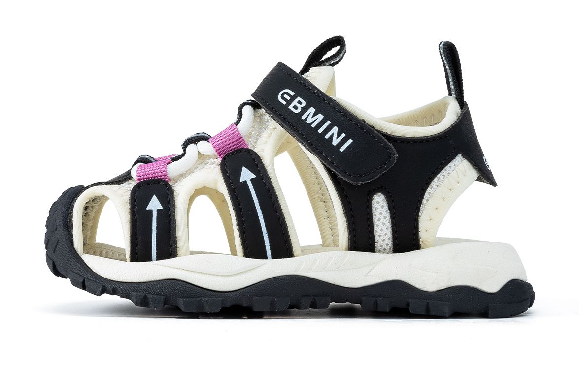 Детская повседневная обувь для дошкольников EBMINI, бежевый/черный 
Детская повседневная обувь для дошкольников EBMINI, бежевый/черный