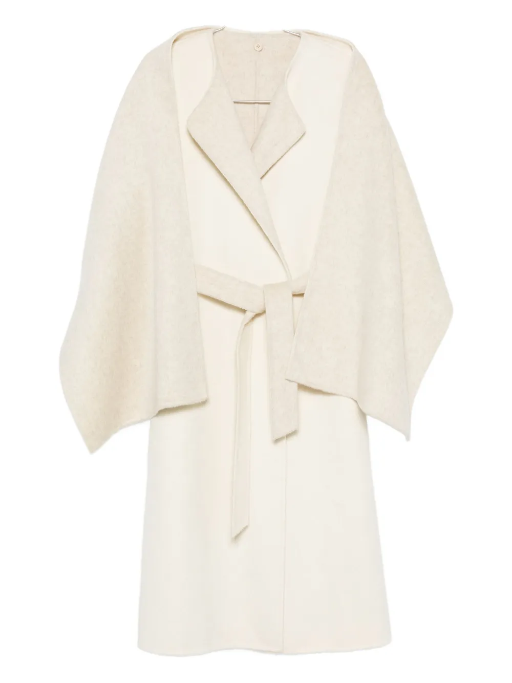 Пальто с поясом и шарфом P.A.R.O.S.H., белый
Пальто с поясом и шарфом P.A.R.O.S.H., белый