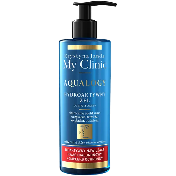 Гидроактивный гель для умывания лица, 400 мл Janda Aqualogy
Гидроактивный гель для умывания лица, 400 мл Janda Aqualogy
