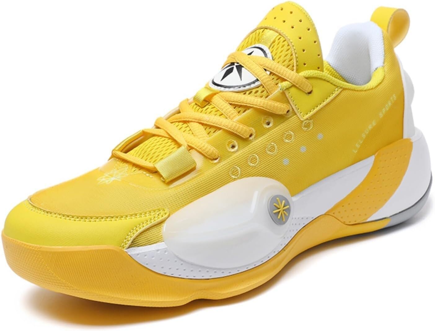 Мужские баскетбольные кроссовки, дышащие, с амортизацией, противоскользящие, износостойкие, модные спортивные тренировочные ботинки Solastride, желтый
Мужские баскетбольные кроссовки, дышащие, с амортизацией, противоскользящие, износостойкие, модные спортивные тренировочные ботинки Solastride, желтый