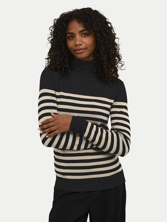 Свитер с высоким воротником обычного кроя Kaffe, черный
Свитер с высоким воротником обычного кроя Kaffe, черный