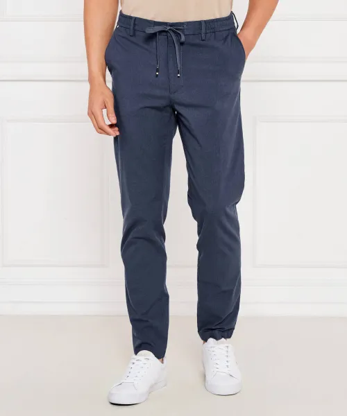 Брюки чинос h-kane-rds Tapered fit Boss, синий 
Брюки чинос h-kane-rds Tapered fit Boss, синий