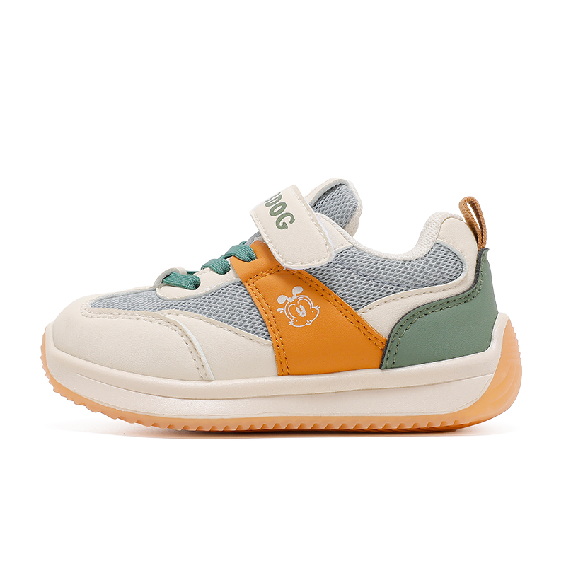 Нескользящая износостойкая детская обувь для повседневной жизни BOBDOG, зеленый 
Нескользящая износостойкая детская обувь для повседневной жизни BOBDOG, зеленый