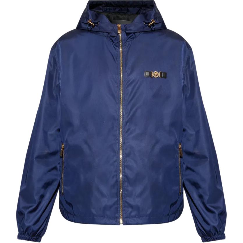 Застегивающаяся на молнию толстовка с капюшоном VERSACE, синий
Застегивающаяся на молнию толстовка с капюшоном VERSACE, синий