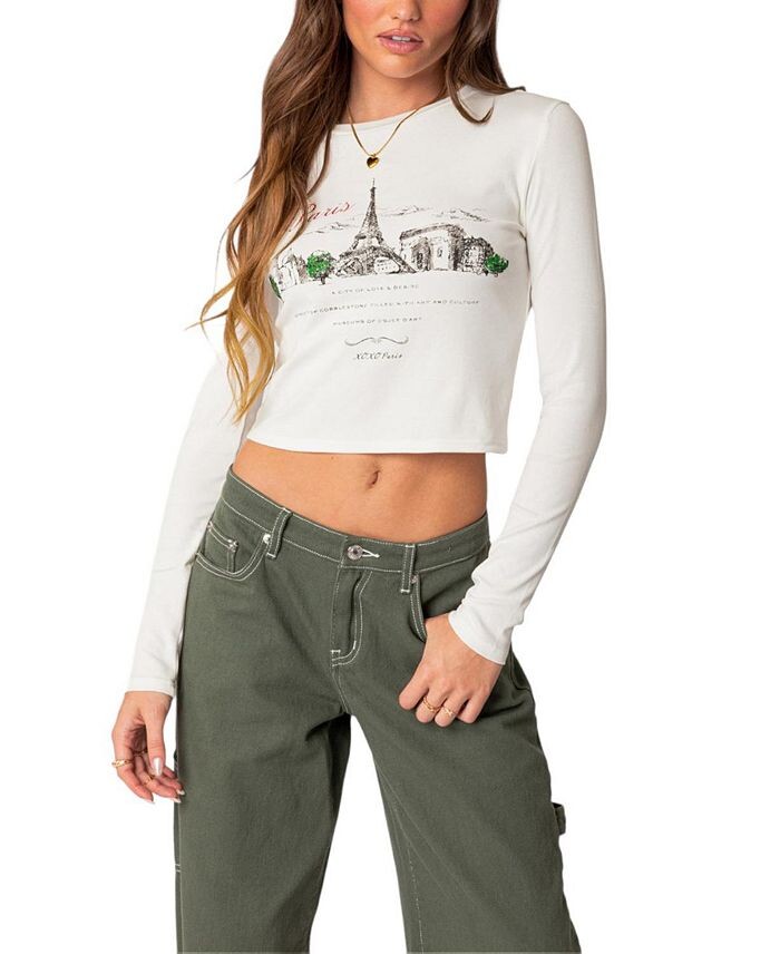 Футболка с длинными рукавами Edicted Phillipa Edikted, белый
Футболка с длинными рукавами Edicted Phillipa Edikted, белый