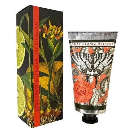 The English Soap Company Royal Botanical Gardens Kew Hand Cream Роскошный увлажняющий крем для рук с имбирем для мужчин и женщин с ароматом бергамота и имбиря, 75 мл, 2,65 унции
The English Soap Company Royal Botanical Gardens Kew Hand Cream Роскошный увлажняющий крем для рук с имбирем для мужчин и женщин с ароматом бергамота и имбиря, 75 мл, 2,65 унции