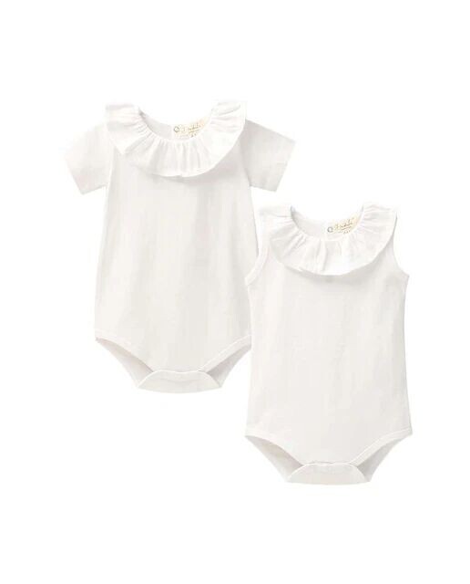 Комплект из 2 детских боди из 100 % хлопка с рюшами на шее Dadati, белый
Комплект из 2 детских боди из 100 % хлопка с рюшами на шее Dadati, белый