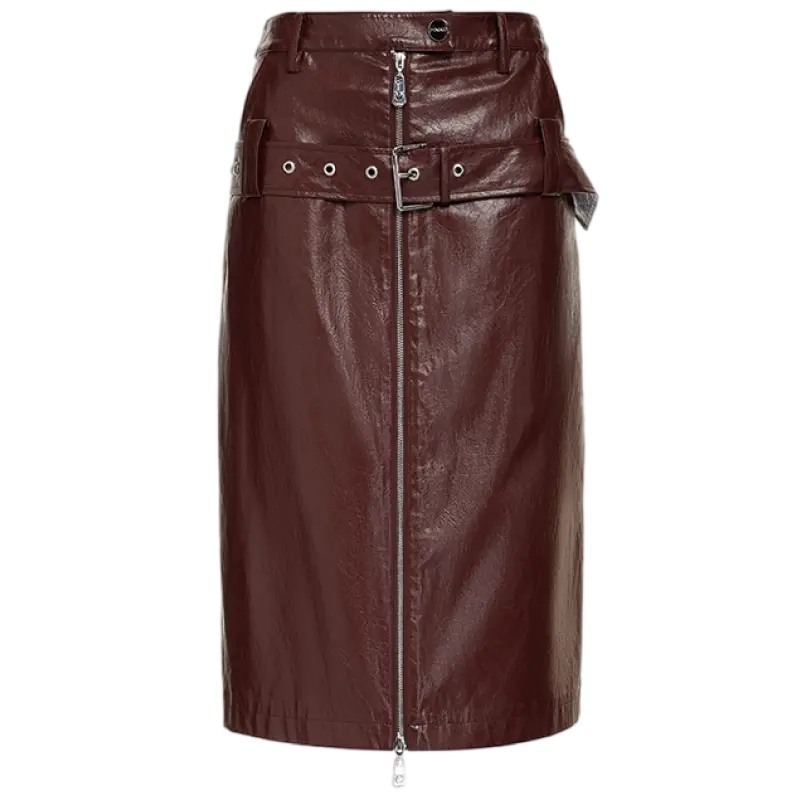 Кожаная длинная юбка SS26 для женщин PINKO, burgundy
Кожаная длинная юбка SS26 для женщин PINKO, burgundy