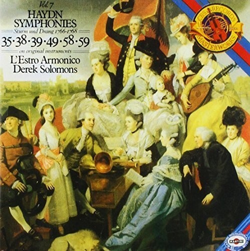 CD диск Haydn / Solomons / L'Estro Armonico: Symphonies Collection / Solomon 
CD диск Haydn / Solomons / L'Estro Armonico: Symphonies Collection / Solomon