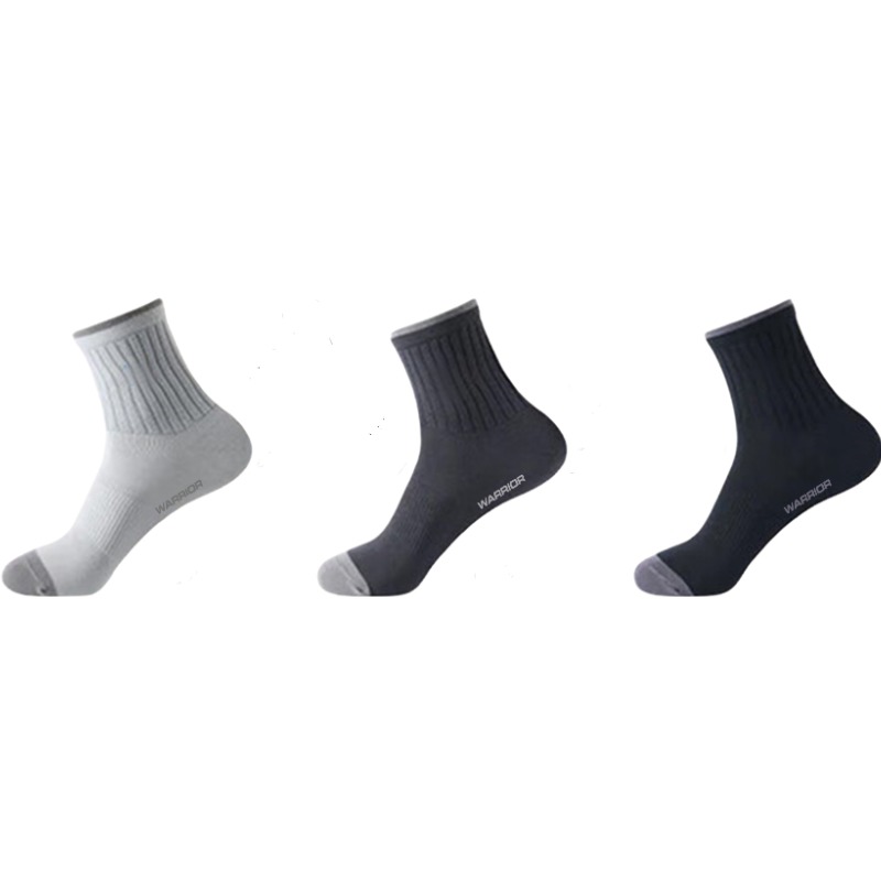 Унисекс носки Mid Calf WARRIOR, 3 pack = черный/темно-серый/светло-серый
Унисекс носки Mid Calf WARRIOR, 3 pack = черный/темно-серый/светло-серый
