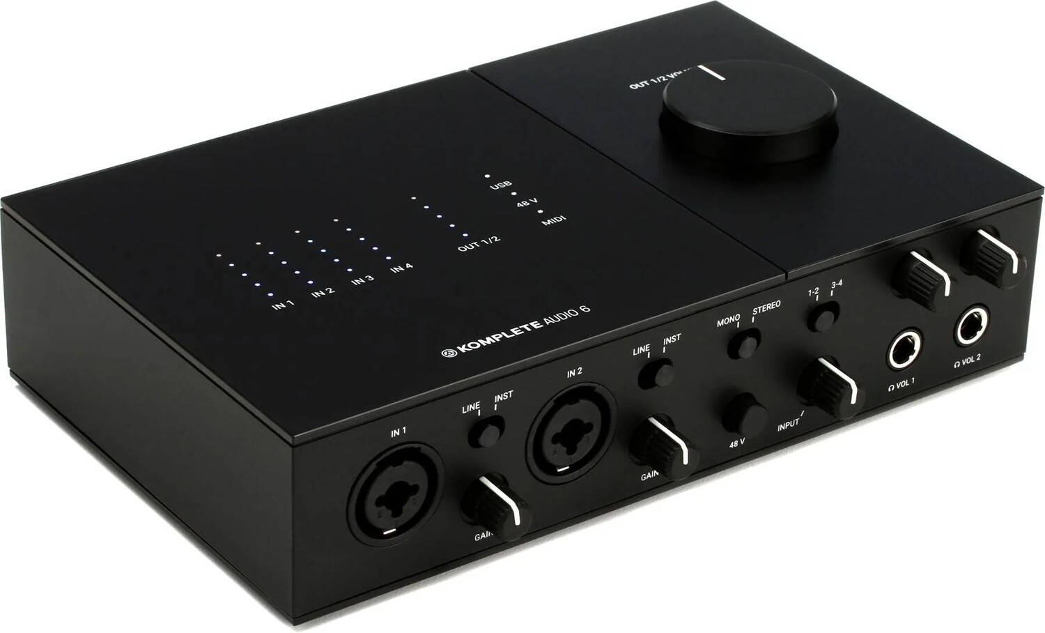 Native Instruments Komplete Audio 6 Mk2 USB-аудиоинтерфейс
Native Instruments Komplete Audio 6 Mk2 USB-аудиоинтерфейс