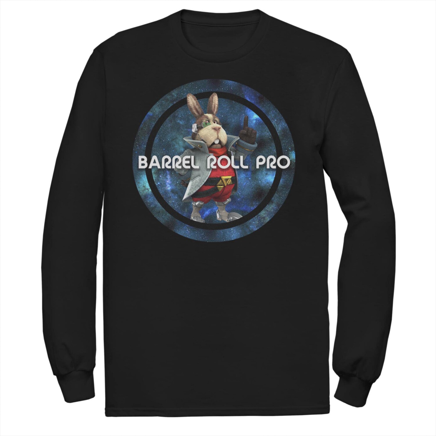 Мужская футболка с длинными рукавами Nintendo Star Fox Peppy Barrel Roll Pro Licensed Character
Мужская футболка с длинными рукавами Nintendo Star Fox Peppy Barrel Roll Pro Licensed Character