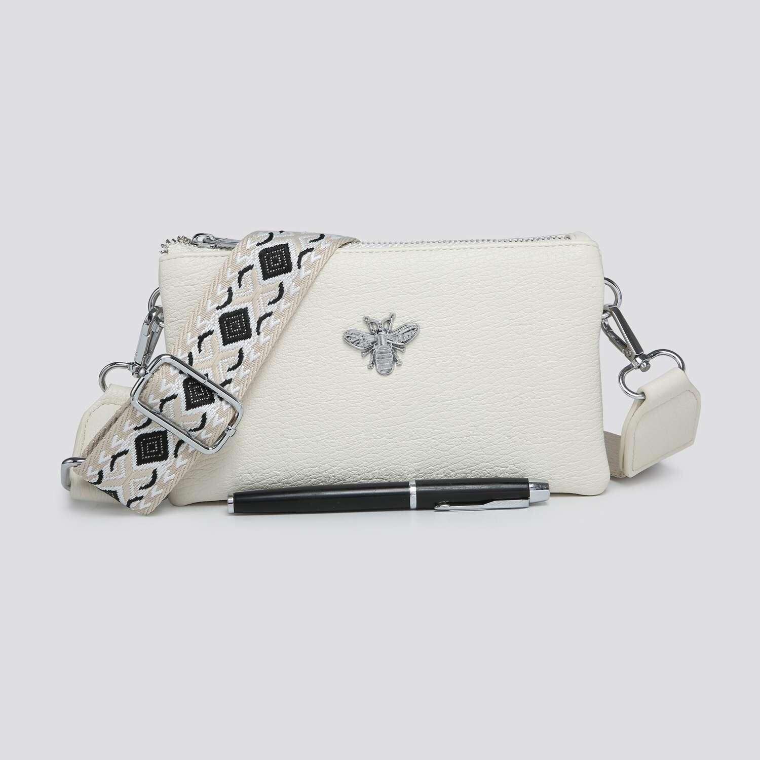 Маленькая сумка-мессенджер Tessa с двойными отделениями и широким ремешком Kitise, бежевый
Маленькая сумка-мессенджер Tessa с двойными отделениями и широким ремешком Kitise, бежевый