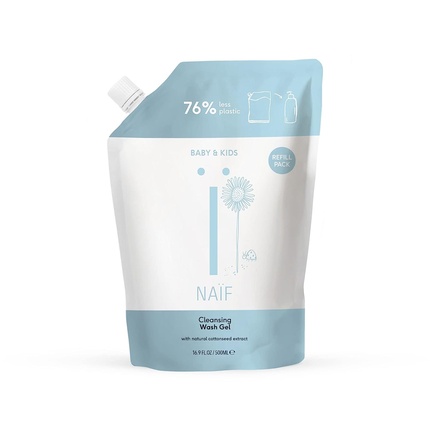 Naif Очищающий гель для душа для младенцев и детей, сменная упаковка - 500 мл Naïf
Naif Очищающий гель для душа для младенцев и детей, сменная упаковка - 500 мл Naïf