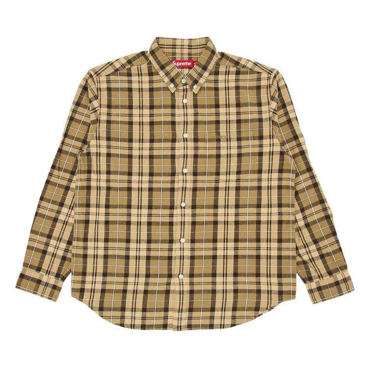 Рубашка Supreme Plaid Flannel Shirt 'Tan', желто-коричневый
Рубашка Supreme Plaid Flannel Shirt 'Tan', желто-коричневый