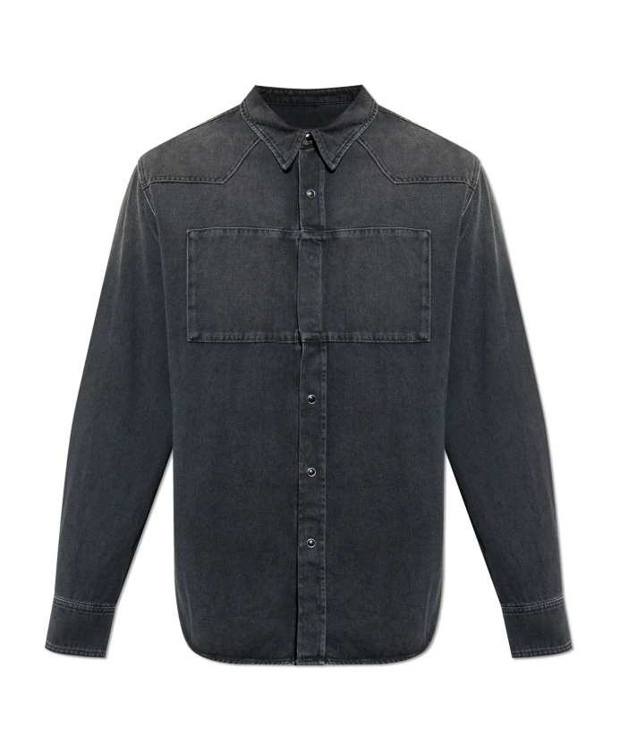 Джинсовая рубашка Mm6 Maison Margiela, серый
Джинсовая рубашка Mm6 Maison Margiela, серый