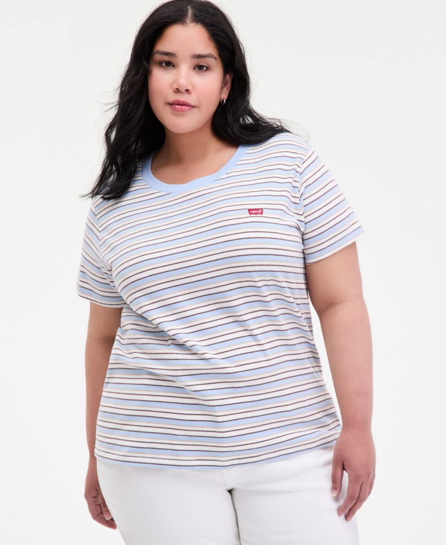 Футболка в полоску "Мэнди" больших размеров Levi's, Mandy Stripe Chambray Blue
Футболка в полоску "Мэнди" больших размеров Levi's, Mandy Stripe Chambray Blue