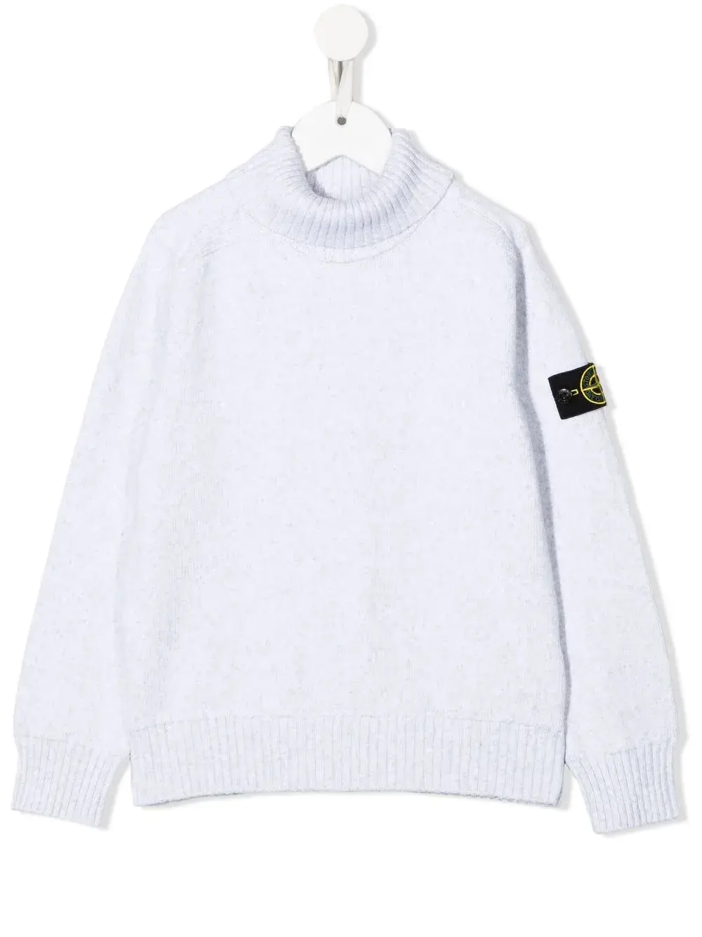 Джемпер с высоким воротником и нашивкой Compass Stone Island Junior, серый
Джемпер с высоким воротником и нашивкой Compass Stone Island Junior, серый