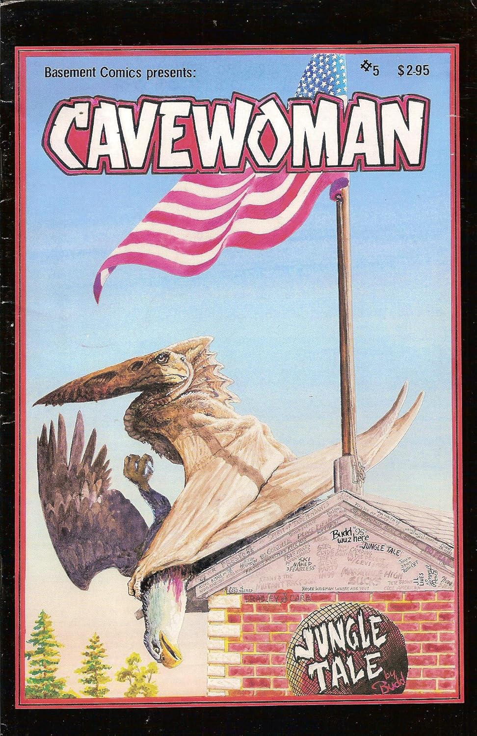 Cavewoman #5Jungle Tales Basemant Comic 1995 (Comic book Company)
Cavewoman #5Jungle Tales Basemant Comic 1995 (Comic book Company)