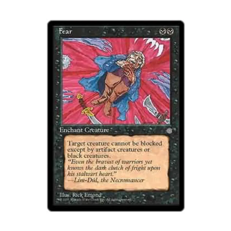 CCG Страх (С), MTG - Ice Age
CCG Страх (С), MTG - Ice Age