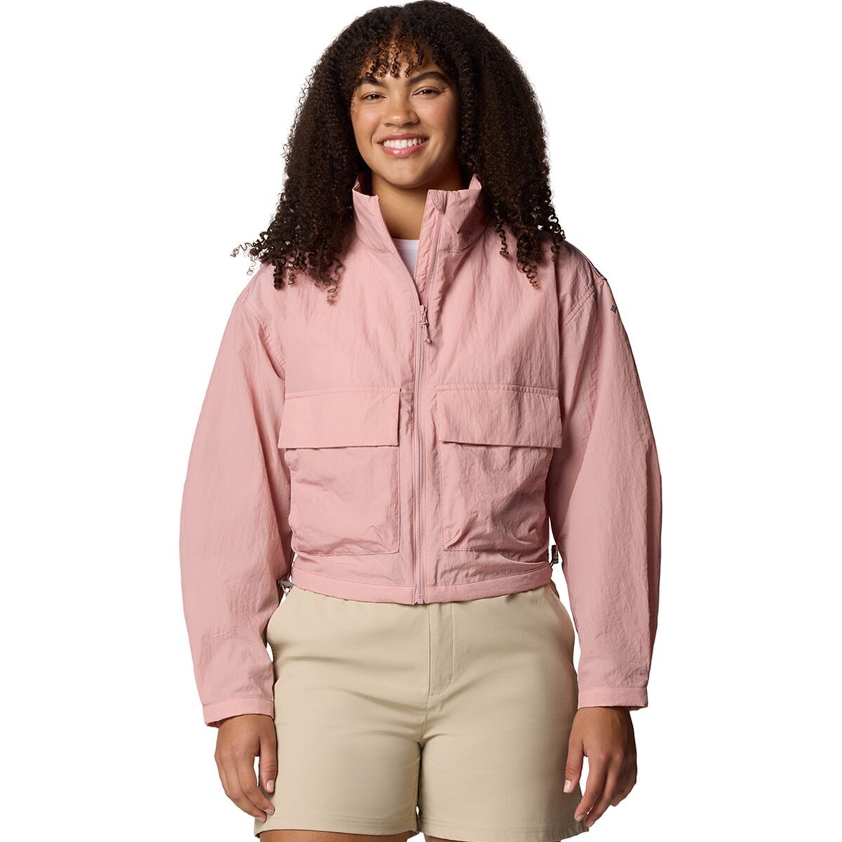 Паракути укороченный карго ветровка Columbia, розовый
Паракути укороченный карго ветровка Columbia, розовый