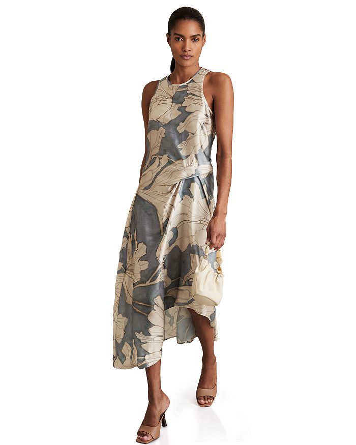 Мике Платье для особых случаев с драпировкой REISS, синий
Мике Платье для особых случаев с драпировкой REISS, синий