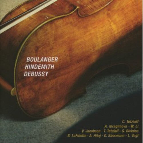 CD диск Debussy / Tetzlaff / Li / Ibragimova / Vogt: Violin Sonata
CD диск Debussy / Tetzlaff / Li / Ibragimova / Vogt: Violin Sonata