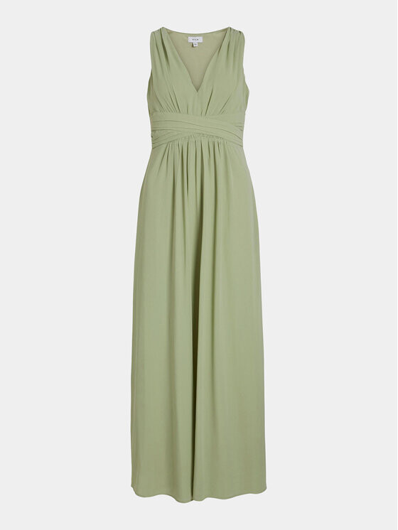 Вечернее платье стандартного кроя Vila, зеленый, Черный, Вечернее платье стандартного кроя Vila, зеленый