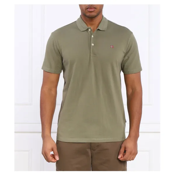 Рубашка-Поло Ealis стандартного кроя Napapijri, зеленый
Рубашка-Поло Ealis стандартного кроя Napapijri, зеленый