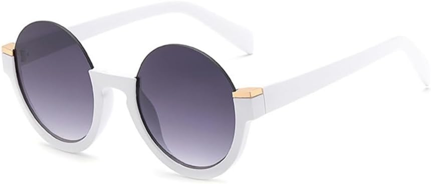 Модные полуободковые круглые женские солнцезащитные очки с градиентным линзовым покрытием в стиле ретро, прозрачные линзы, оправа, защита от УФ-излучения UV400 generic, White Gray
Модные полуободковые круглые женские солнцезащитные очки с градиентным линзовым покрытием в стиле ретро, прозрачные линзы, оправа, защита от УФ-излучения UV400 generic, White Gray
