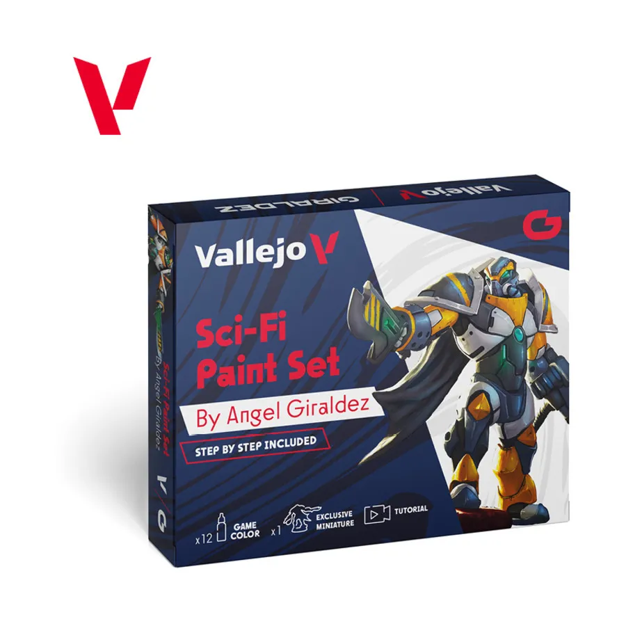 Набор научно-фантастических красок от Анхеля Хиральдеза, Game Color - Sets
Набор научно-фантастических красок от Анхеля Хиральдеза, Game Color - Sets