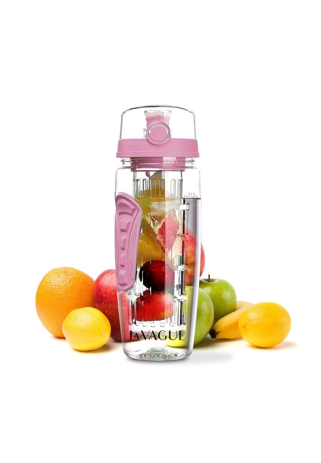 Розовая бутылка для воды с вкладышем vitality La Vague
Розовая бутылка для воды с вкладышем vitality La Vague