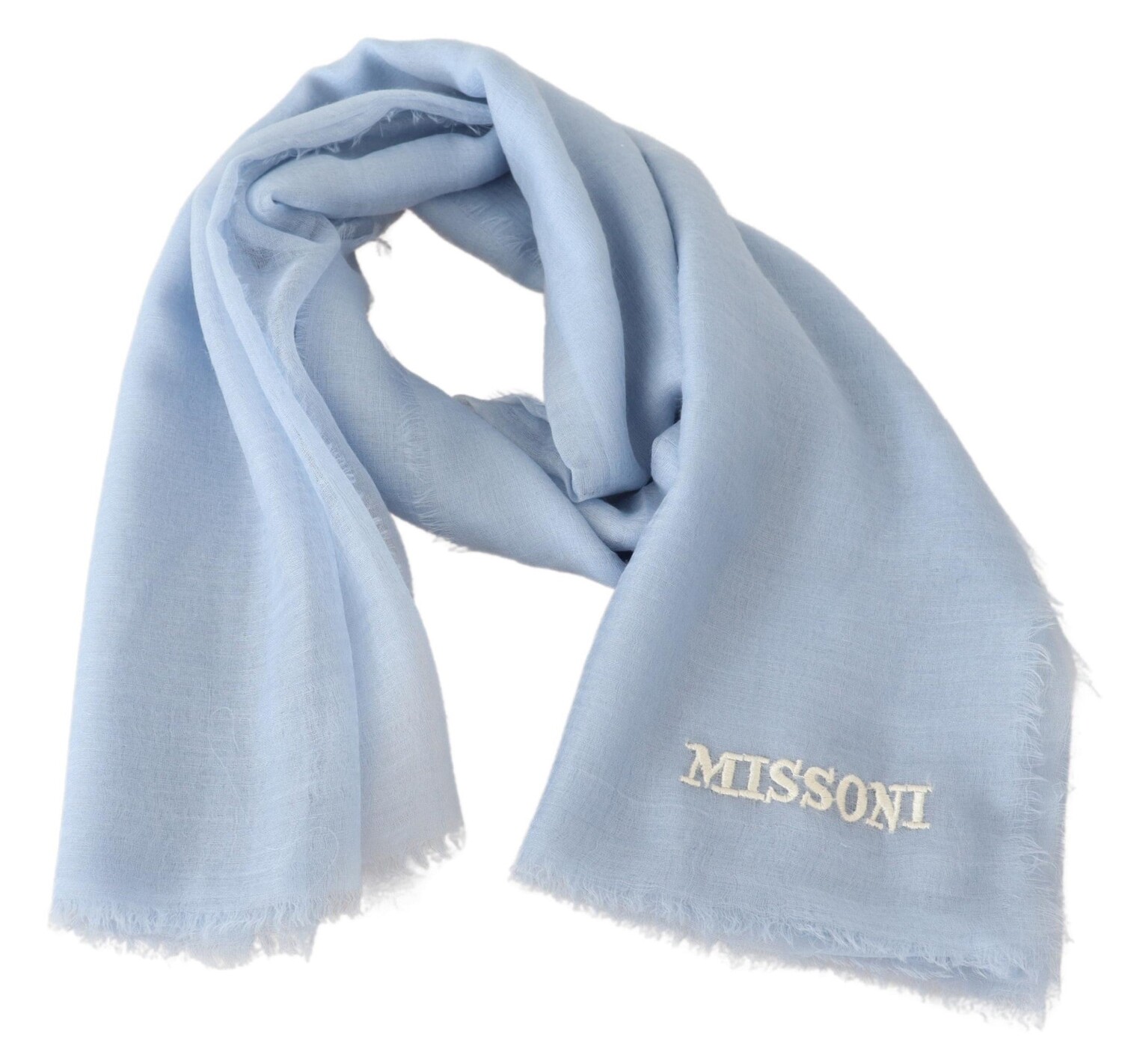 Мужской шарф унисекс из кашемира Missoni с запахом на шею, цвет Light-Blue
Мужской шарф унисекс из кашемира Missoni с запахом на шею, цвет Light-Blue