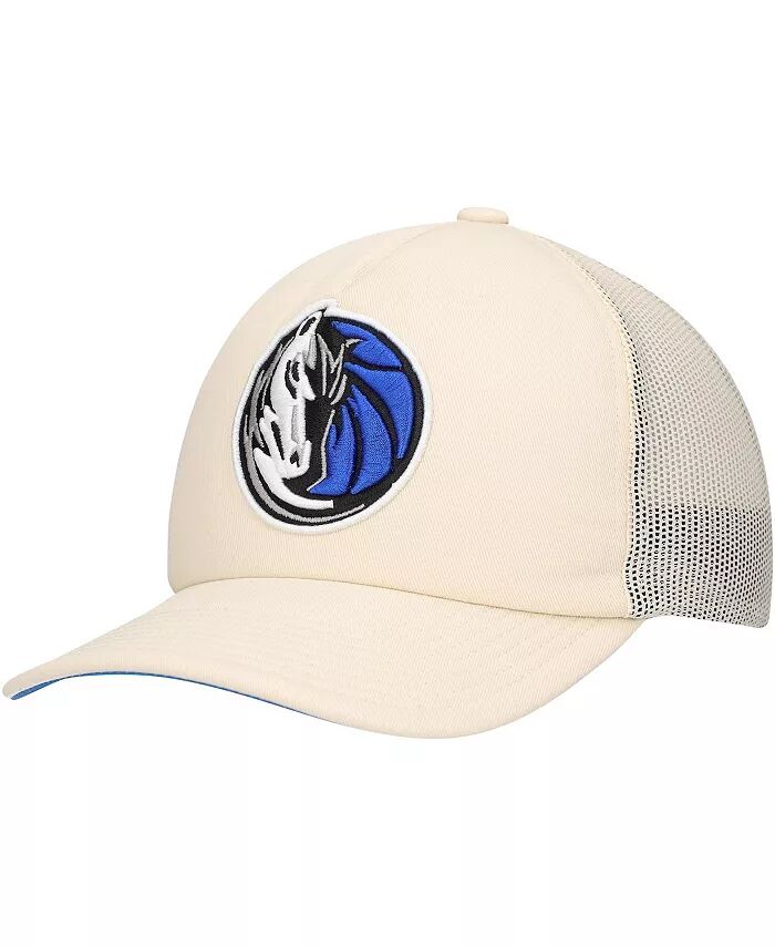 Мужская кремовая регулируемая кепка Dallas Mavericks Trucker Mitchell & Ness
Мужская кремовая регулируемая кепка Dallas Mavericks Trucker Mitchell & Ness