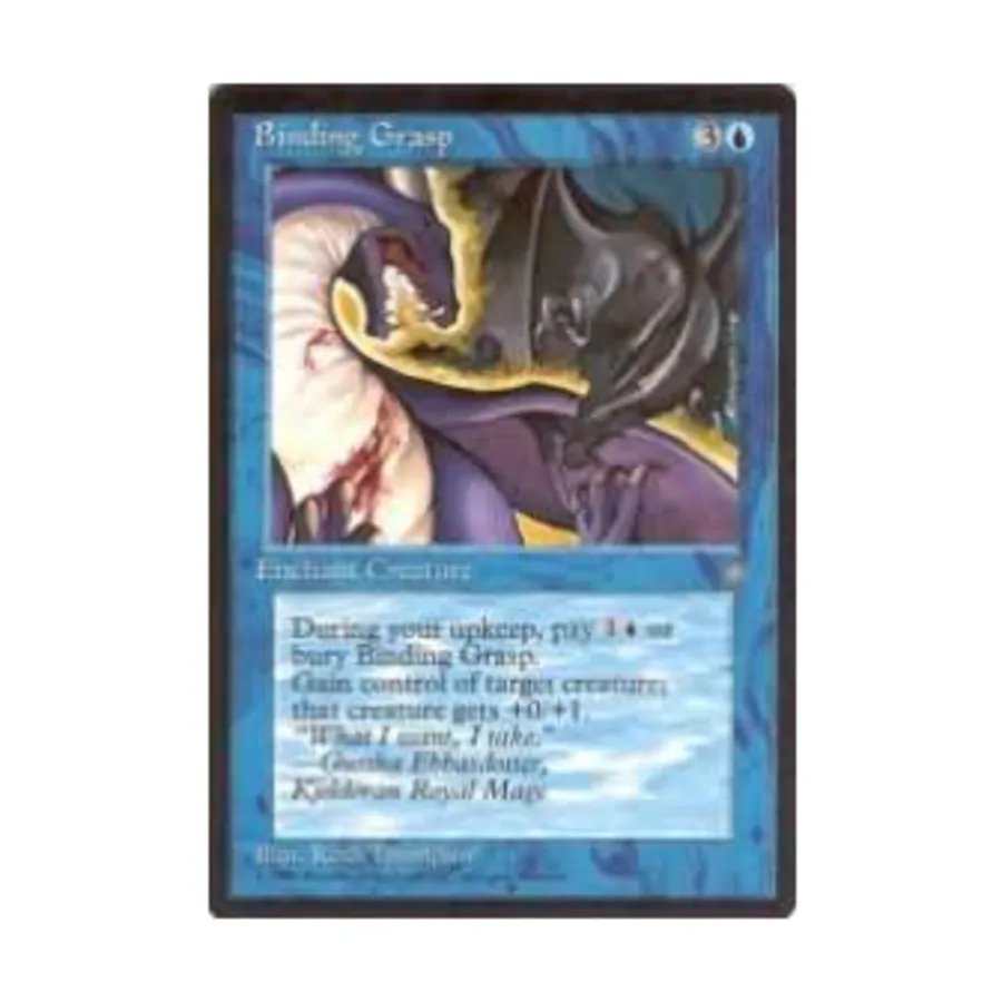 CCG Связывающая хватка (U), MTG - Ice Age
CCG Связывающая хватка (U), MTG - Ice Age