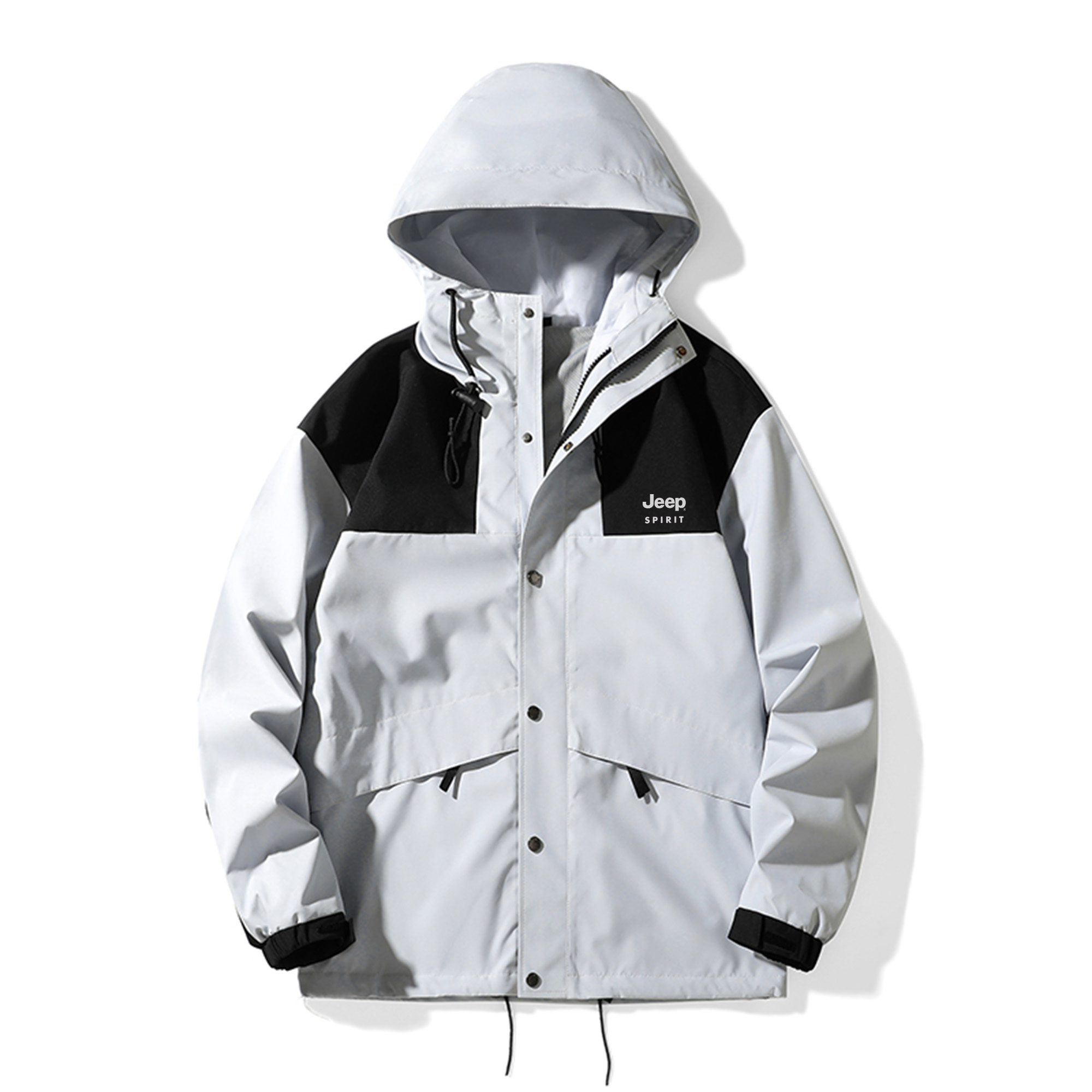 JEEP SPIRIT Водонепроницаемая ветровка защита от ветра дышащая и утепленная унисекс, White Gray
JEEP SPIRIT Водонепроницаемая ветровка защита от ветра дышащая и утепленная унисекс, White Gray