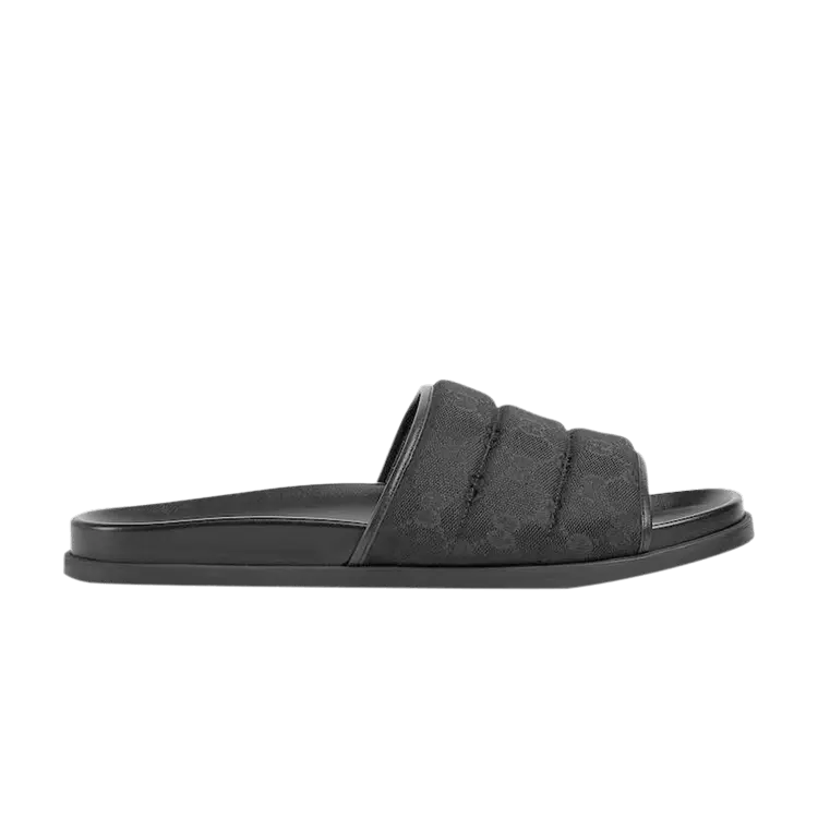 Шлепанцы Gucci Slide Sandal 'GG Canvas - Black', черный
Шлепанцы Gucci Slide Sandal 'GG Canvas - Black', черный
