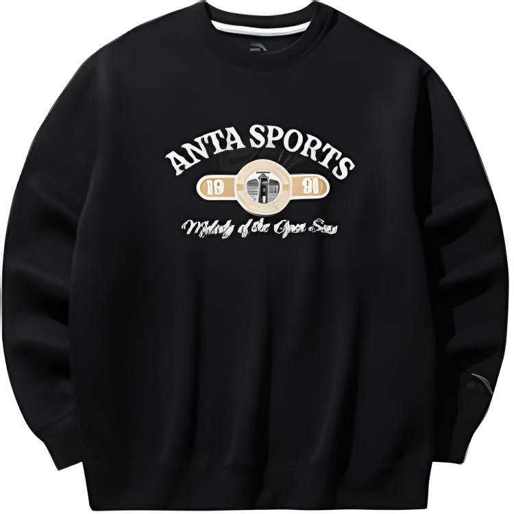 ANTA Базовый свитшот Life Collection черный
ANTA Базовый свитшот Life Collection черный