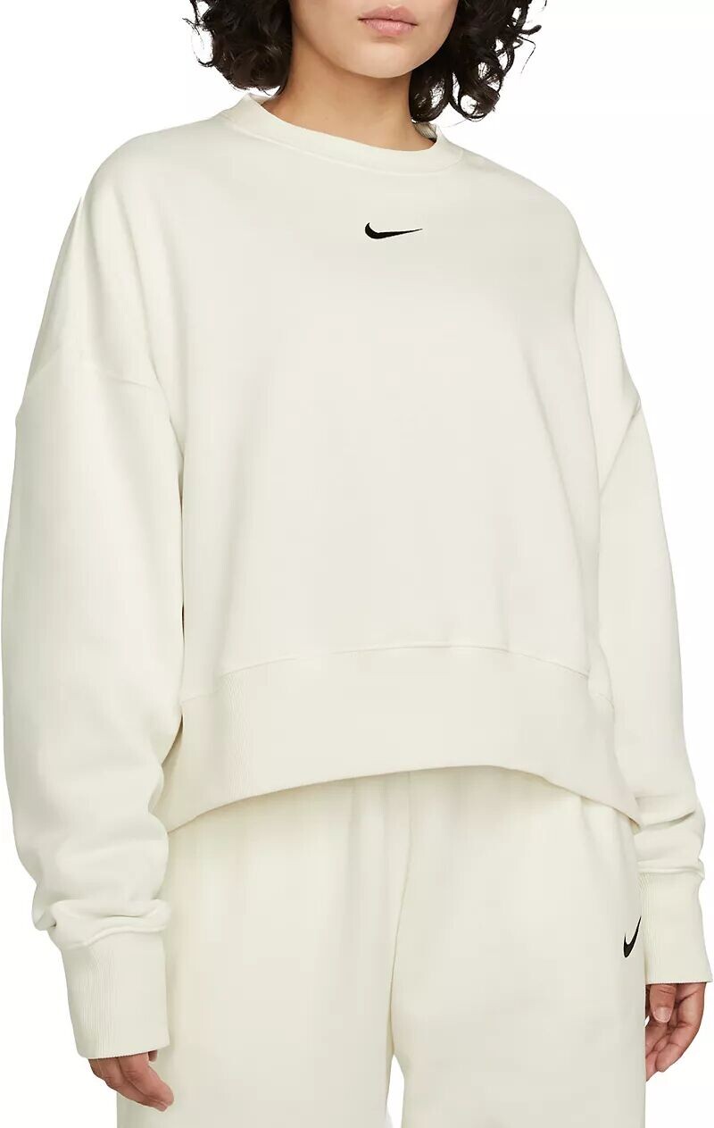Женский свободный свитшот с круглым вырезом из флиса Nike Sportswear Phoenix
Женский свободный свитшот с круглым вырезом из флиса Nike Sportswear Phoenix