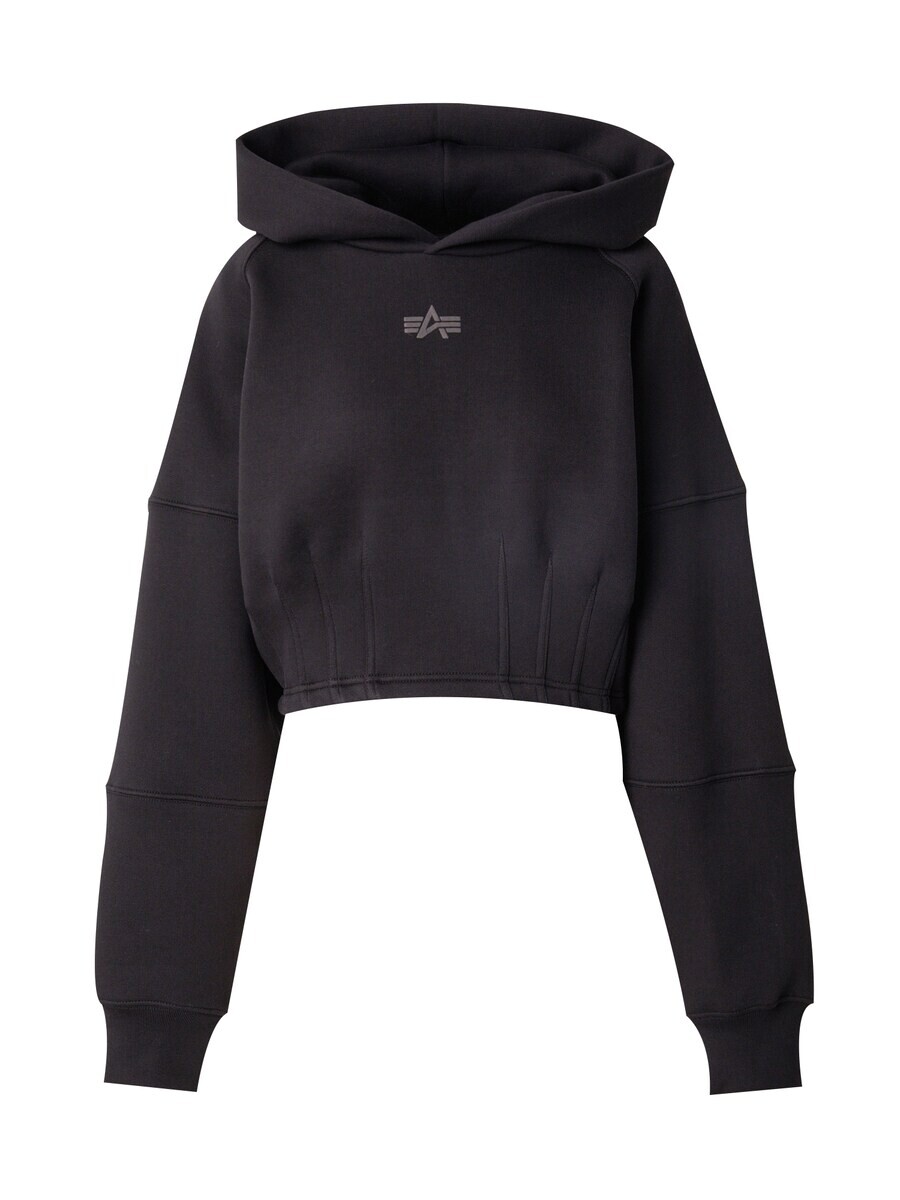 Толстовка с капюшоном ALPHA INDUSTRIES Sweatshirt, черный 
Толстовка с капюшоном ALPHA INDUSTRIES Sweatshirt, черный