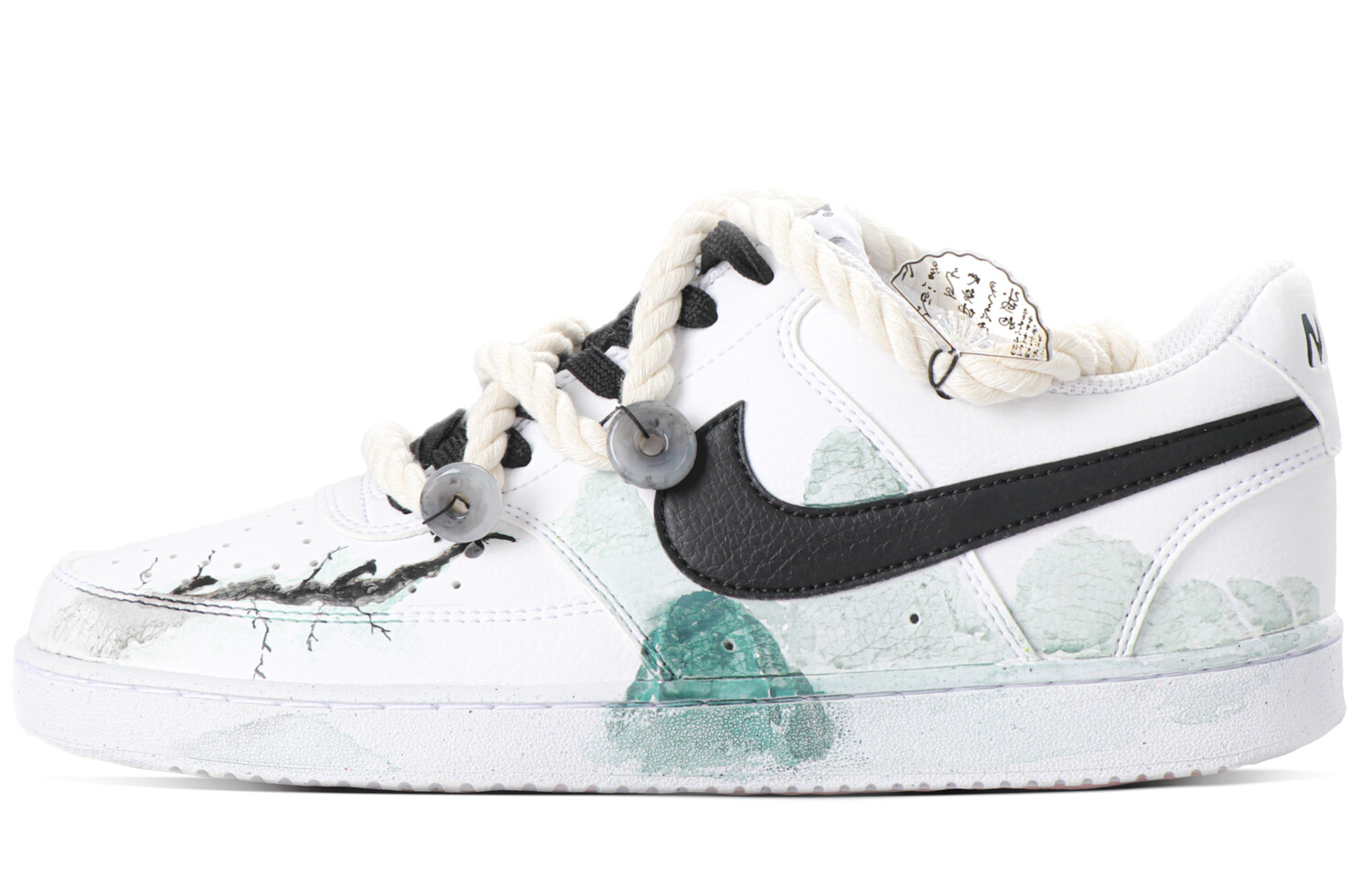 Кроссовки Nike Court Vision 1 Skateboarding Shoes Men Low-top White Green, белый
Кроссовки Nike Court Vision 1 Skateboarding Shoes Men Low-top White Green, белый