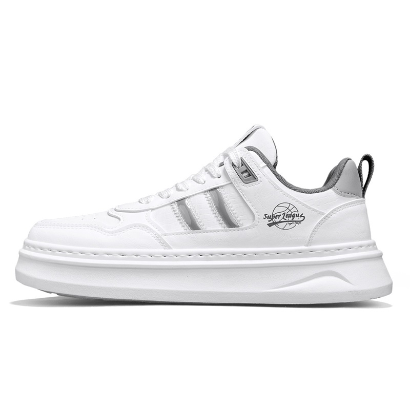 Обувь для скейтбординга мужская Boogie Bear, White Gray
Обувь для скейтбординга мужская Boogie Bear, White Gray