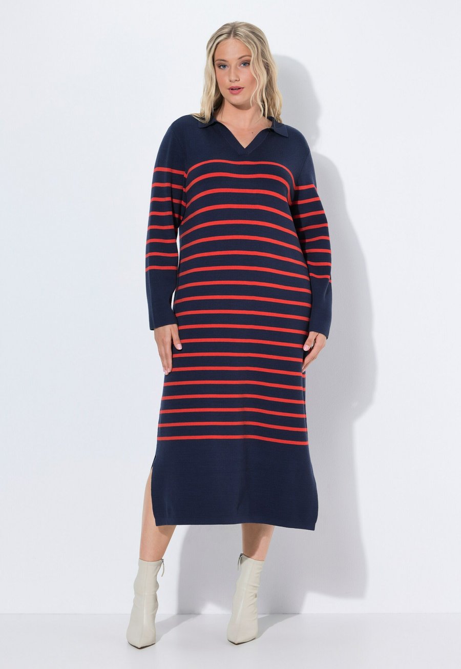 Платье Ulla Popken STRIPE COLLARED , Marine/Dark Blue
Платье Ulla Popken STRIPE COLLARED , Marine/Dark Blue