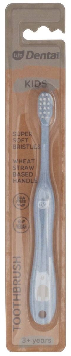 Детская зубная щетка Life Soft Bio Niebieska 3+, 1 шт
Детская зубная щетка Life Soft Bio Niebieska 3+, 1 шт
