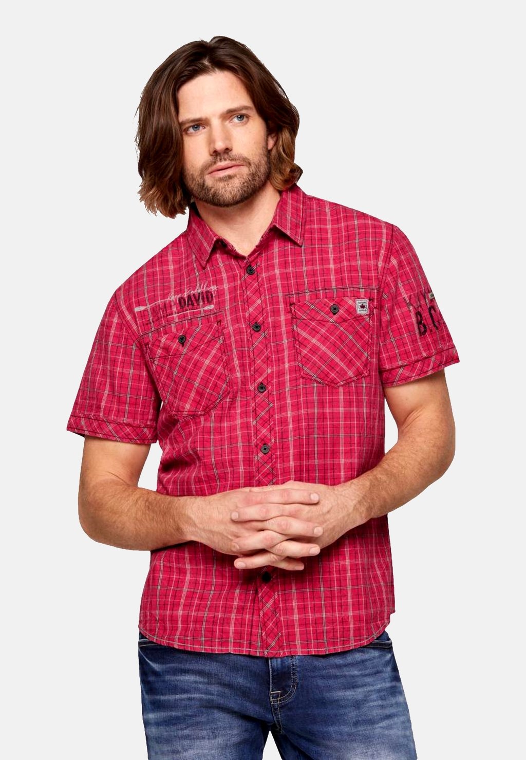 Рубашка KURZARMHEMD Camp David, красный
Рубашка KURZARMHEMD Camp David, красный