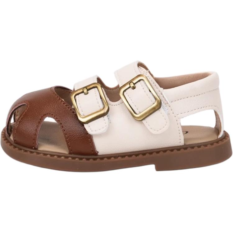 Детские сандалии с дышащей и противоскользящей амортизацией QINUOSHU, коричневый
Детские сандалии с дышащей и противоскользящей амортизацией QINUOSHU, коричневый