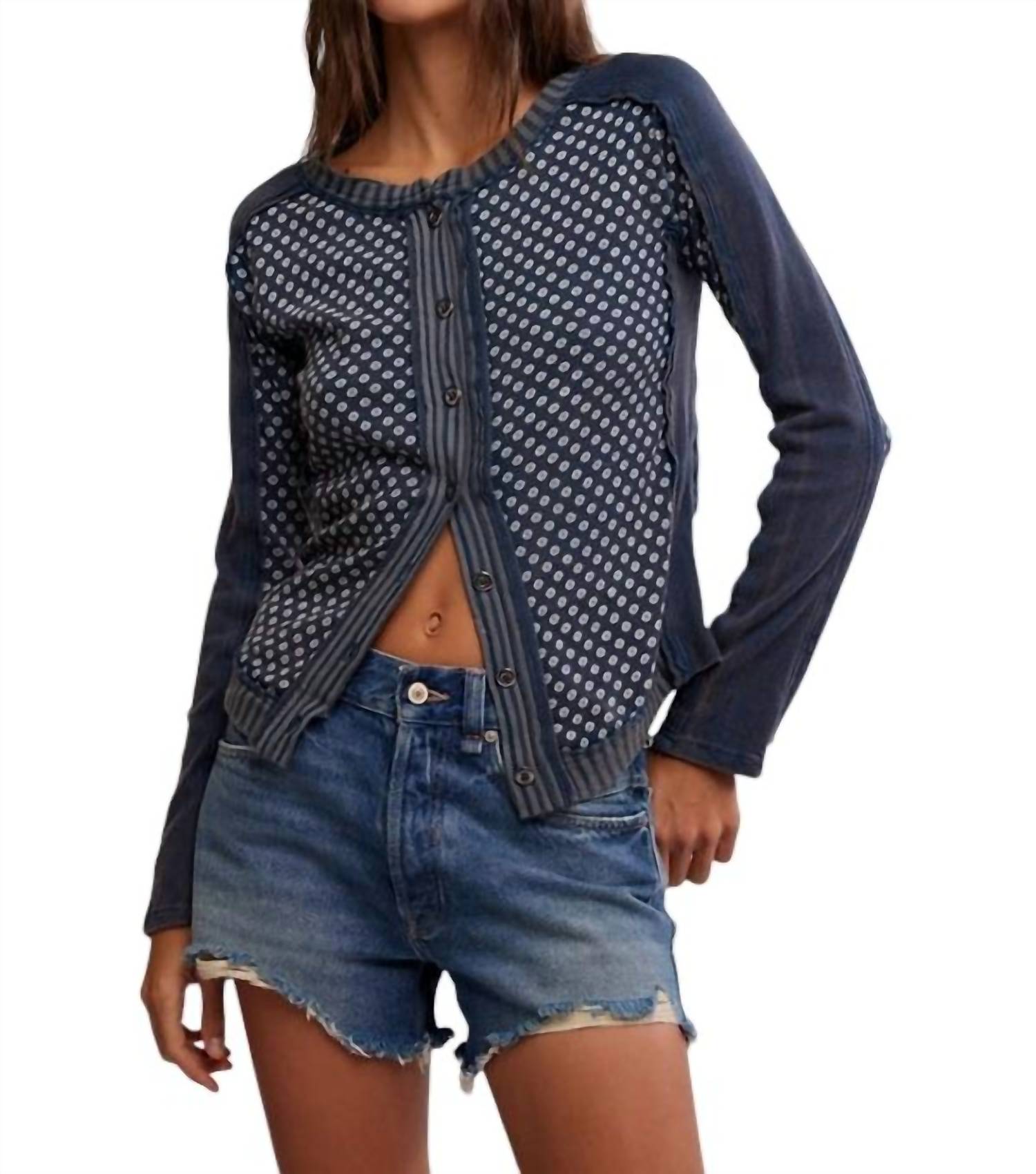 Футболка Instant Classic в цвете индиго Free People
Футболка Instant Classic в цвете индиго Free People